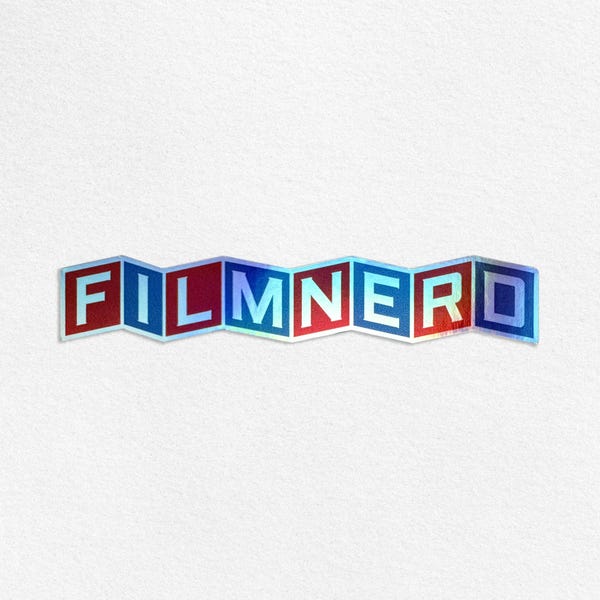 Film Nerd Holo Sticker