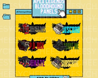 Apex Legends Bloodhound Stream Panels