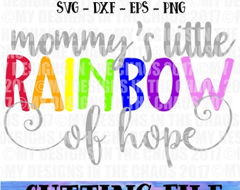 Rainbow baby svg | Etsy