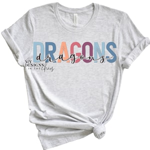 Dragons SVG/ Dragon PNG / Dragons Cutting file for Silhouette or Cricut /dxf png eps svg cut file Dragon Spirit Wear SVG File T-Shirts