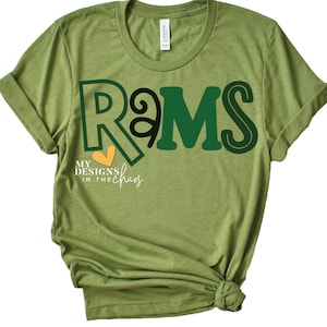 Rams SVG/ Rams PNG / Rams Cutting file for Silhouette or Cricut /dxf png eps svg cut file / Rams Spirit Wear SVG File for T-Shirts
