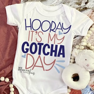 Gotcha Day SVG file, Adoption SVG File, Gotcha Day SVG, Adoption T-Shirt Design, svg for silhouette and cricut cutting machines