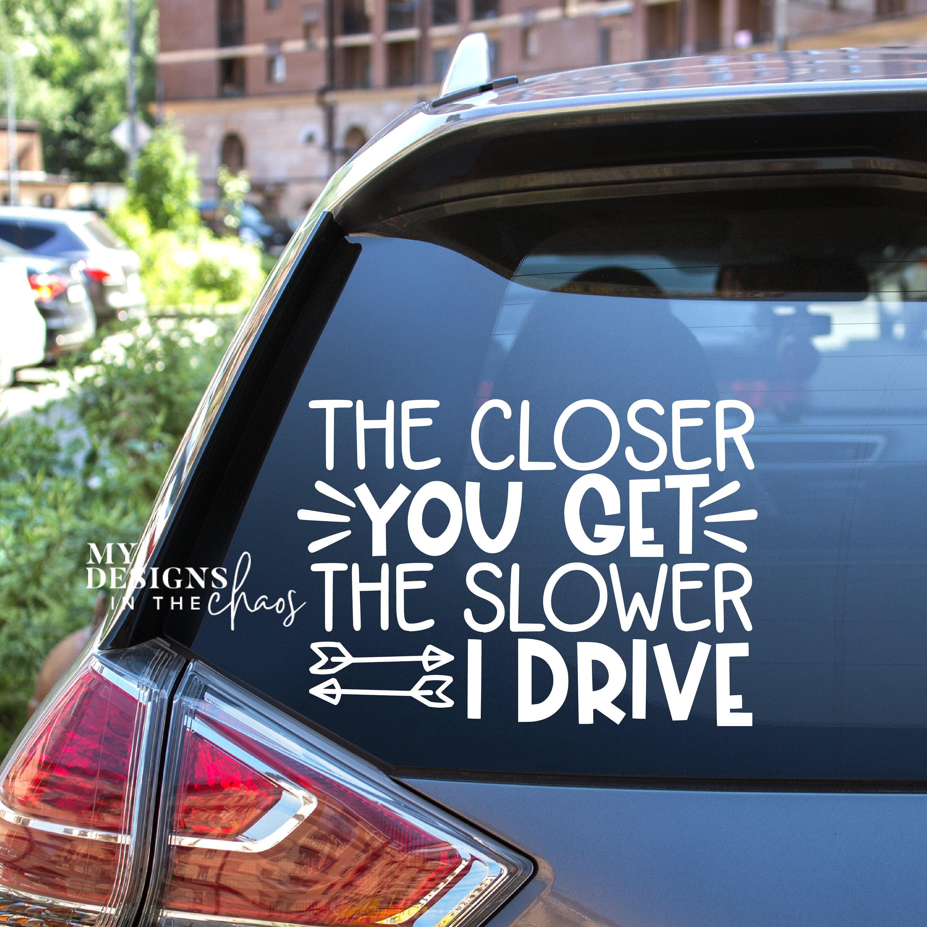Car Decal SVG Funny Car Sticker SVG File for Silhouette and - Etsy Canada