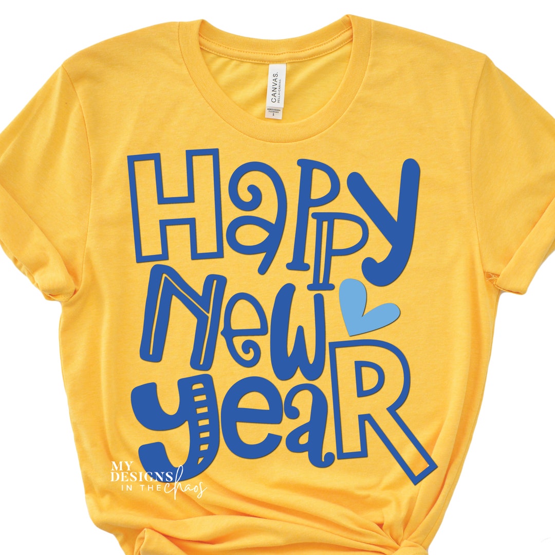 Happy New Year SVG, New Year PNG, Happy New Year SVG for Cricut and