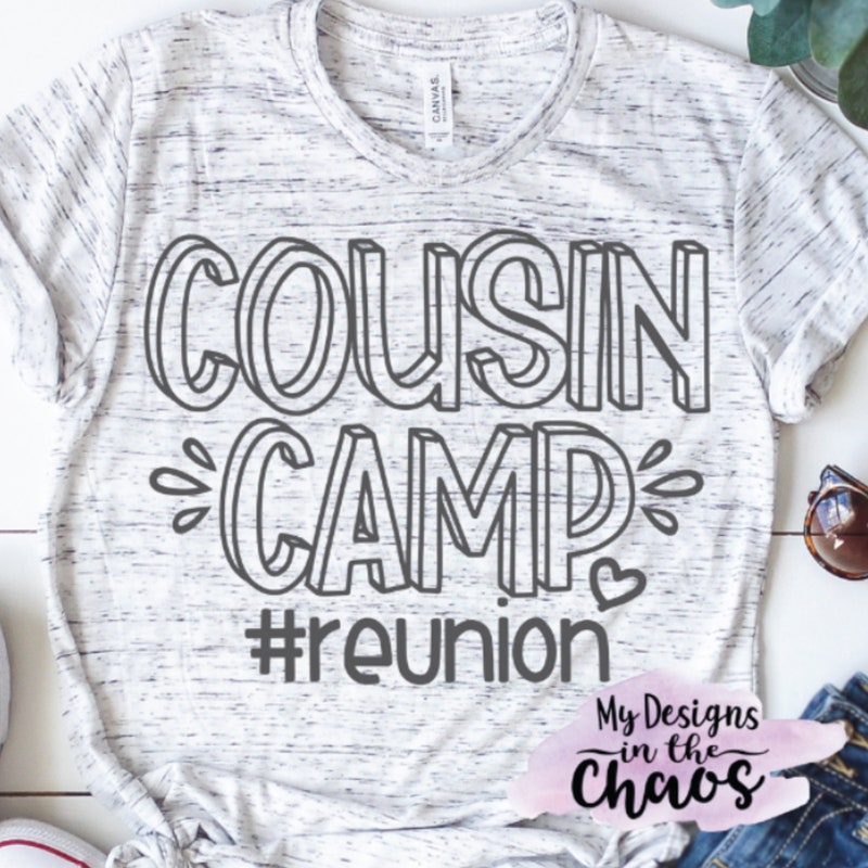 Coloring for a Camp Shirt Etsy