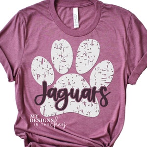 Jaguars SVG/ Jaguar PNG / Jaguar Cutting file for Silhouette or Cricut /dxf png eps svg cut file Jaguar Spirit Wear SVG File T-Shirts