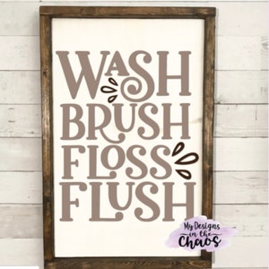 Bathroom Sign SVG File / Bathroom Design, Cut File for Silhouette or Cricut, Funny Bathroom Cutting Files / Bathroom Sign / Toilet Paper svg