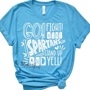 Spartans SVG/ Spartan PNG / Spartan Cutting file Silhouette or Cricut /dxf png eps svg cut file Spartan Spirit Wear SVG File T-Shirts