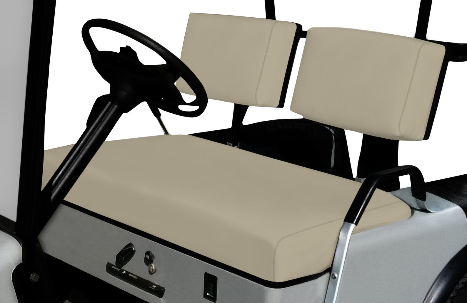 EZGO Marathon Golf Cart Front Seat Cover Replacement Staple on Vinyl