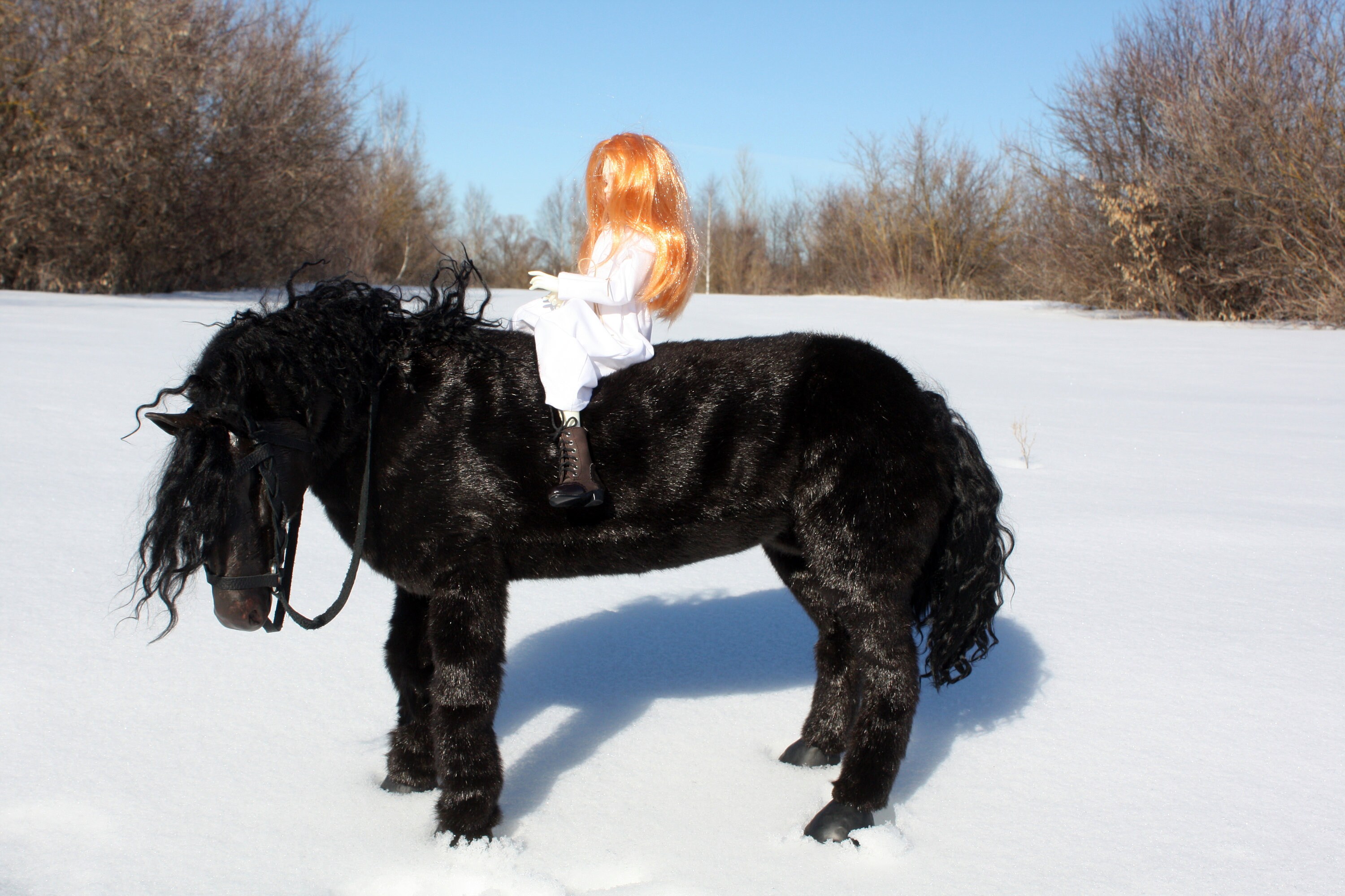 Giant toy horse for bjd Etsy