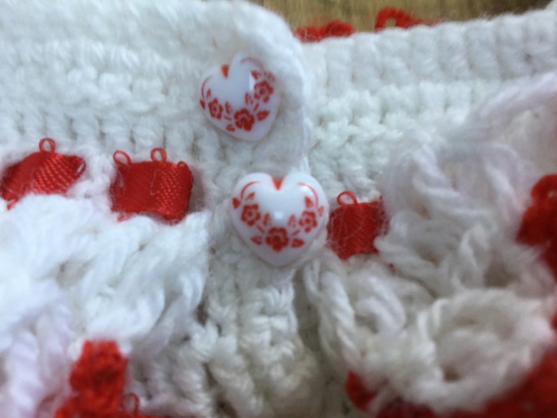 Crocheted baby dress heirloom dress Christmas dress birthday dress keepsake dress special Occassion dress batism dress,