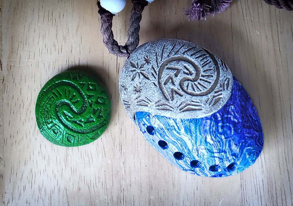 Moana inspiré collier avec coeur illuminé de Te Fiti | Etsy