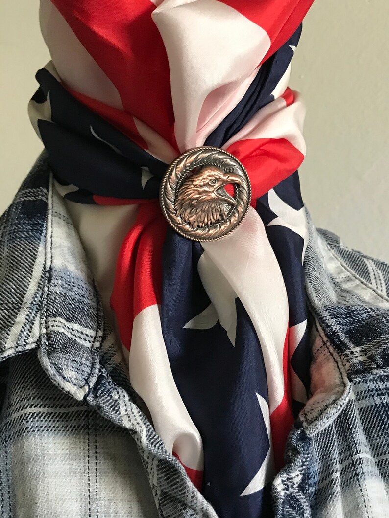 Screaming Eagle Scarf Slide Western Slides Gifts for Him Etsy