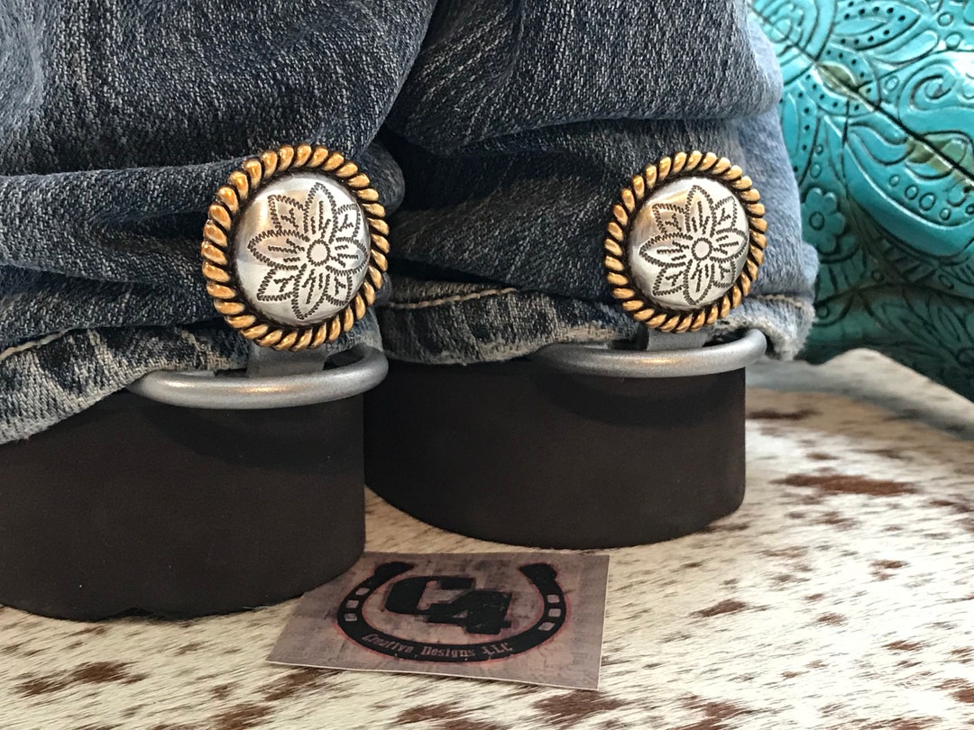 Cuff Keepers Jean Savers Pant Leg Protectors Cowgirl Boots Etsy