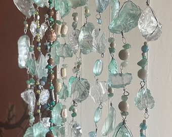 Beach Glass  strand 12” long