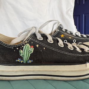 Cactus Converse - Etsy