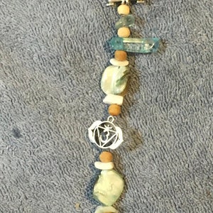 Hanging bead, glass, & charm sun catcher