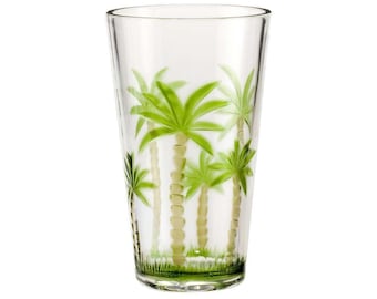 My Table Talk® Set of 2 - Acrylic Palm Tree Classic Series 21 Oz HB Tumbler
