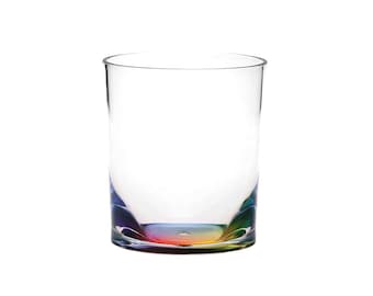 My Table Talk® Set of 4 - Acrylic Rainbow Halo 12 oz DOF Tumbler