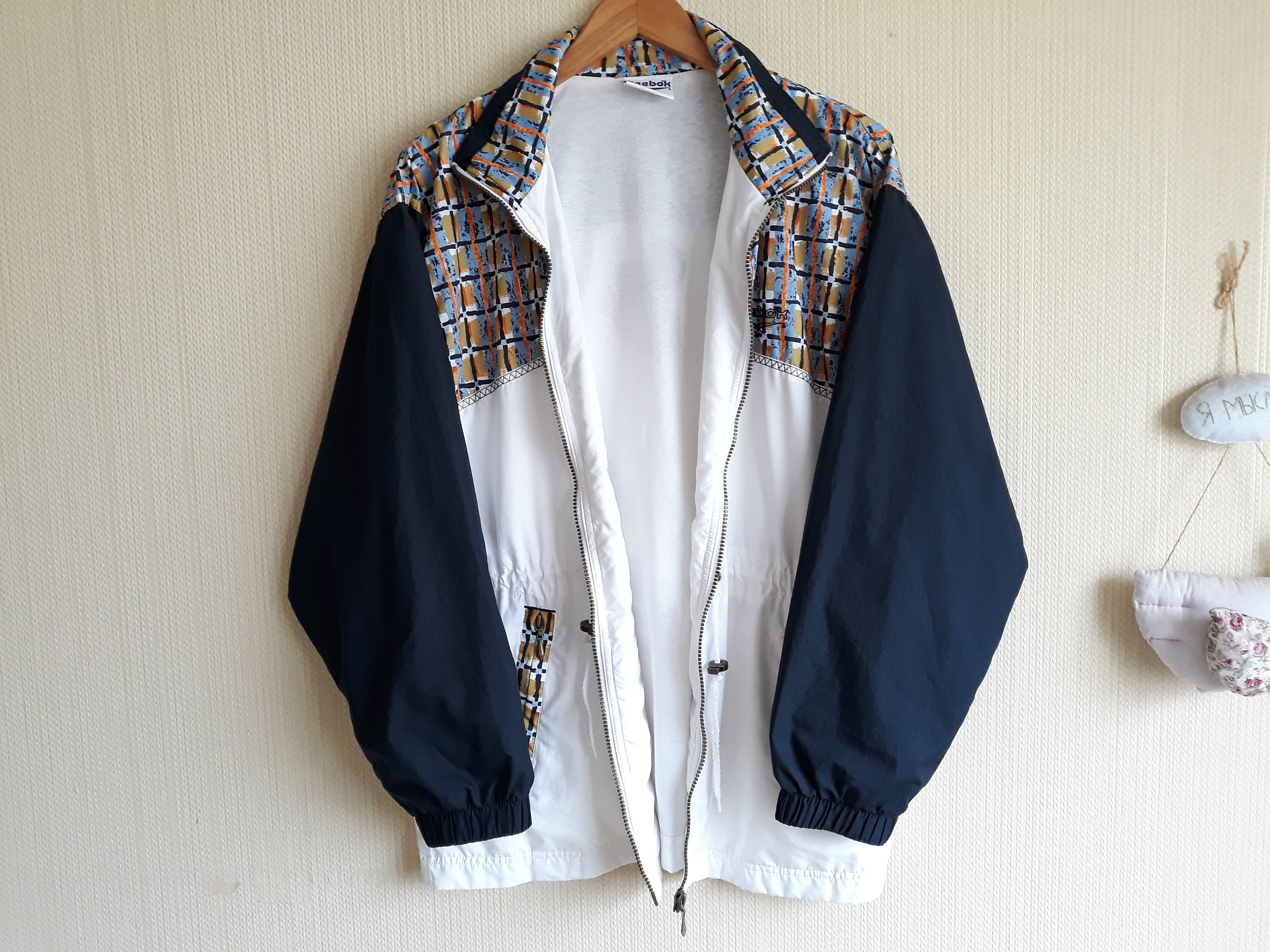 vintage reebok jacket womens