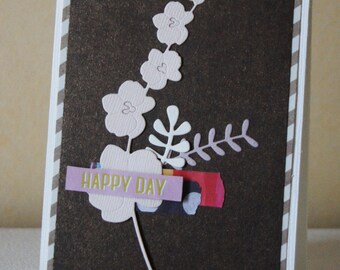 Glitter Happy day card