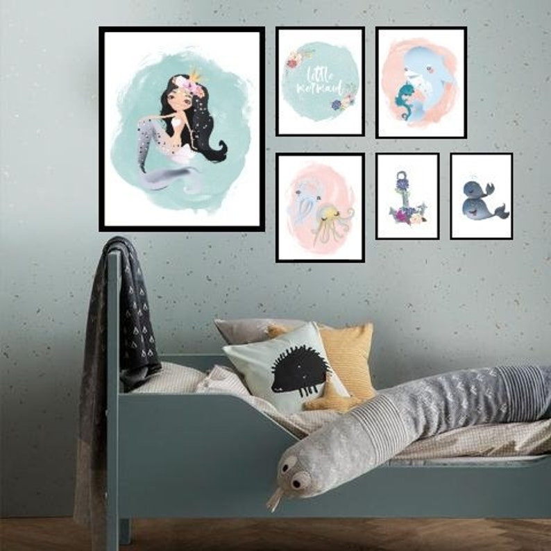 little mermaid nursery theme