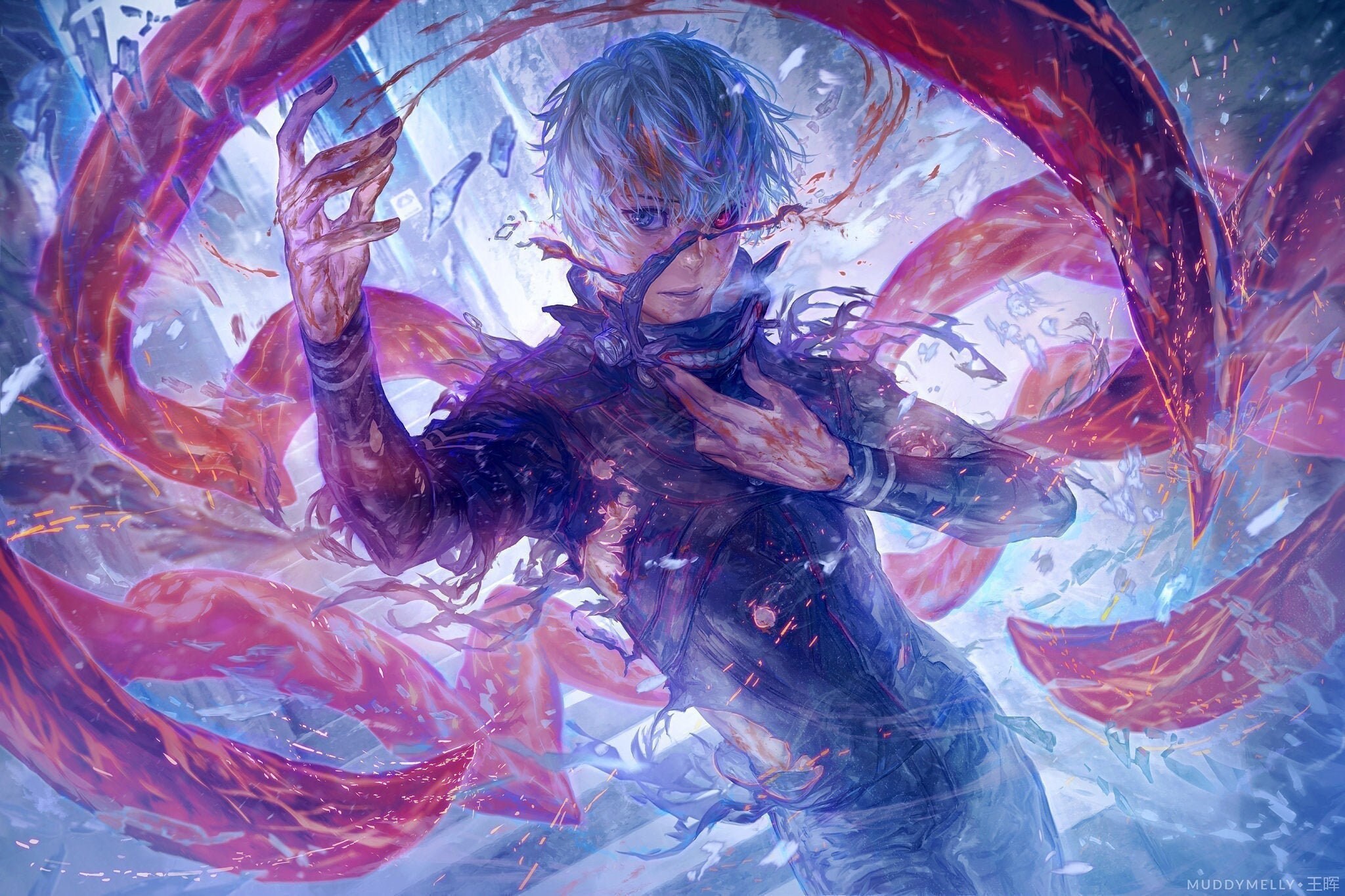 Kaneki Ken 18x12 Poster Tokyo Ghoul 金木研 東京喰種 Etsy Kaneki Ken 18x12 Poster Tokyo Ghoul 金木研 東京喰種 Etsy