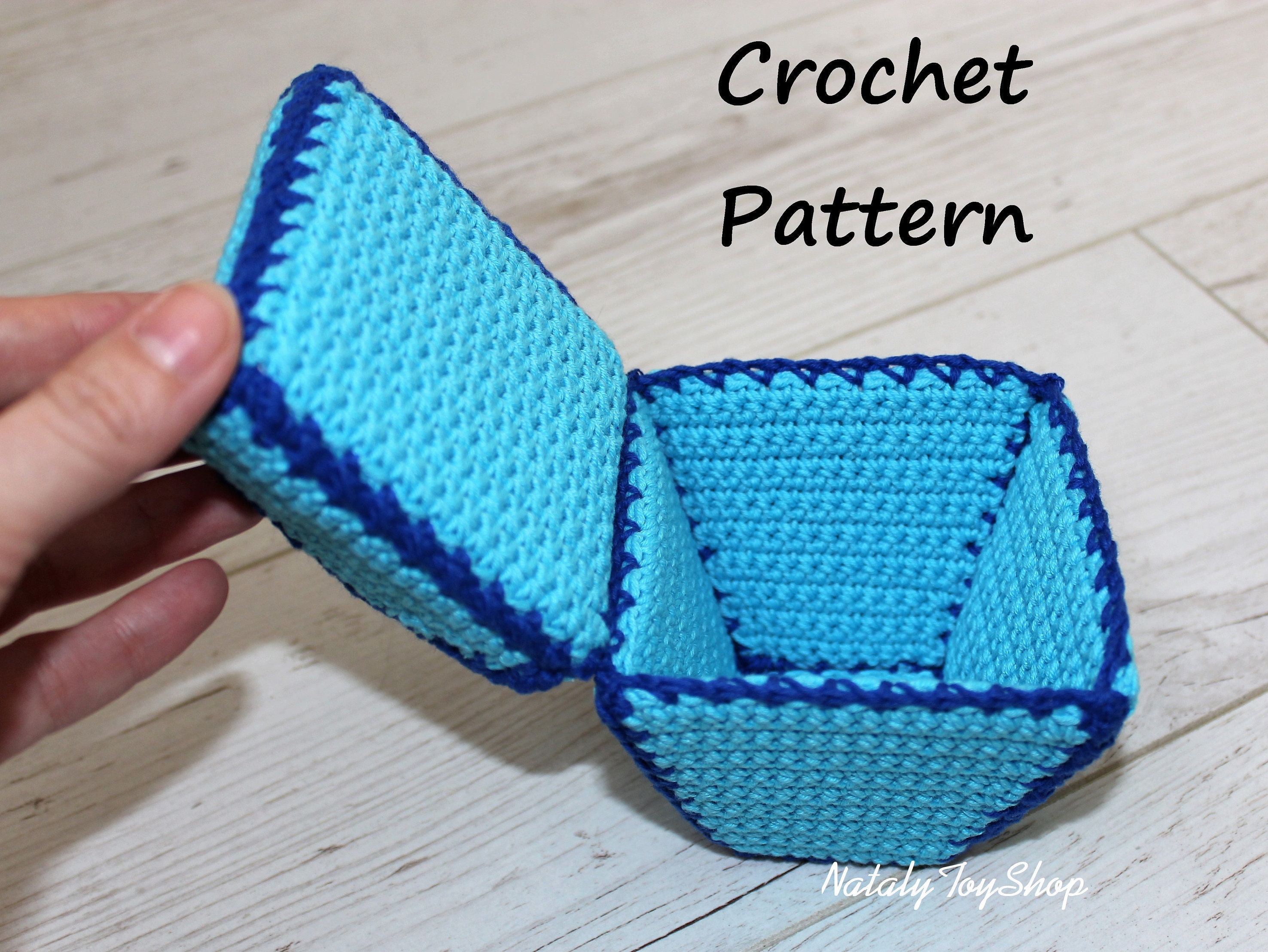 Jewelry Box Pattern Box Crochet Pattern Storage Casket For Etsy
