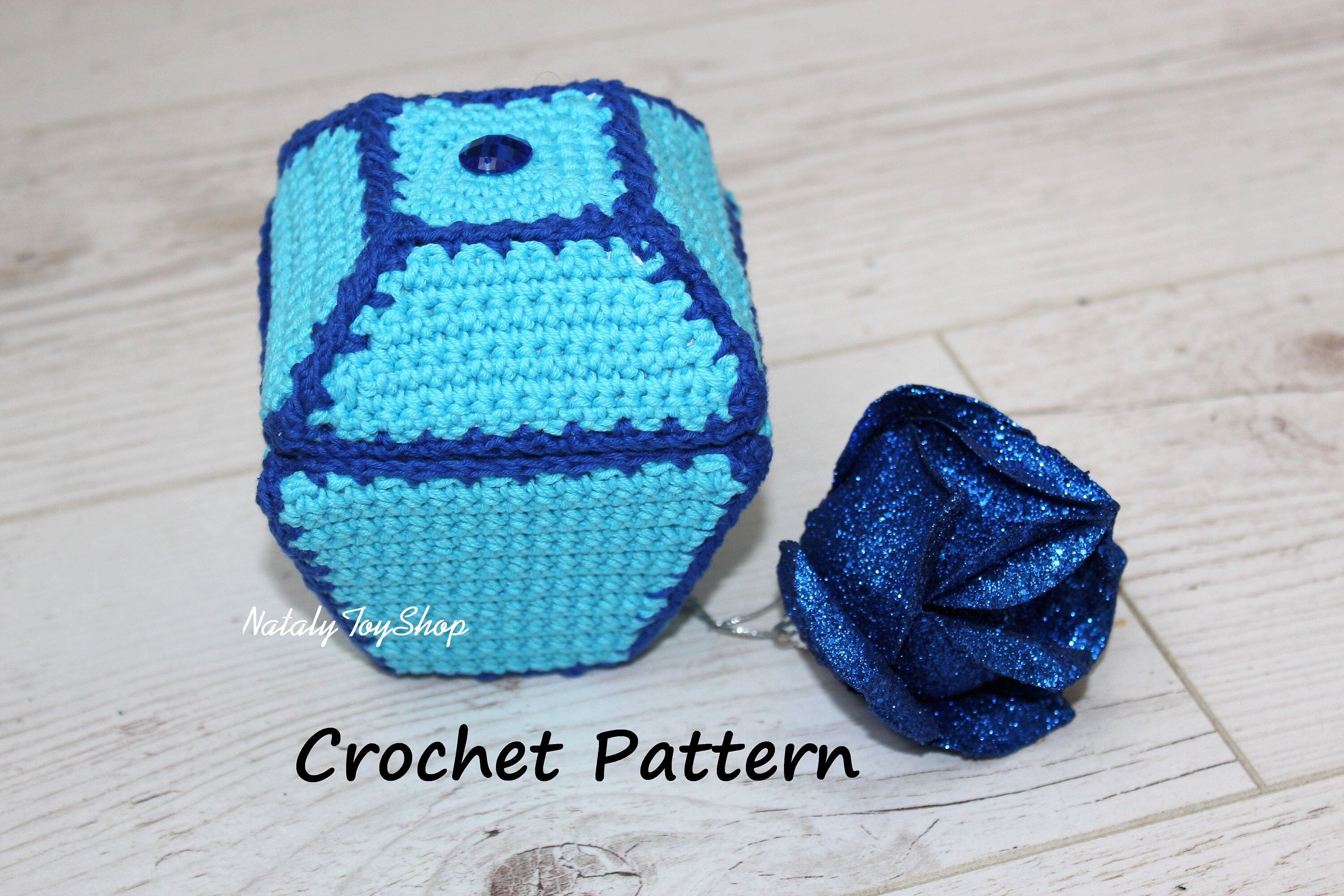 Jewelry Box Pattern Box Crochet Pattern Storage Casket For Etsy