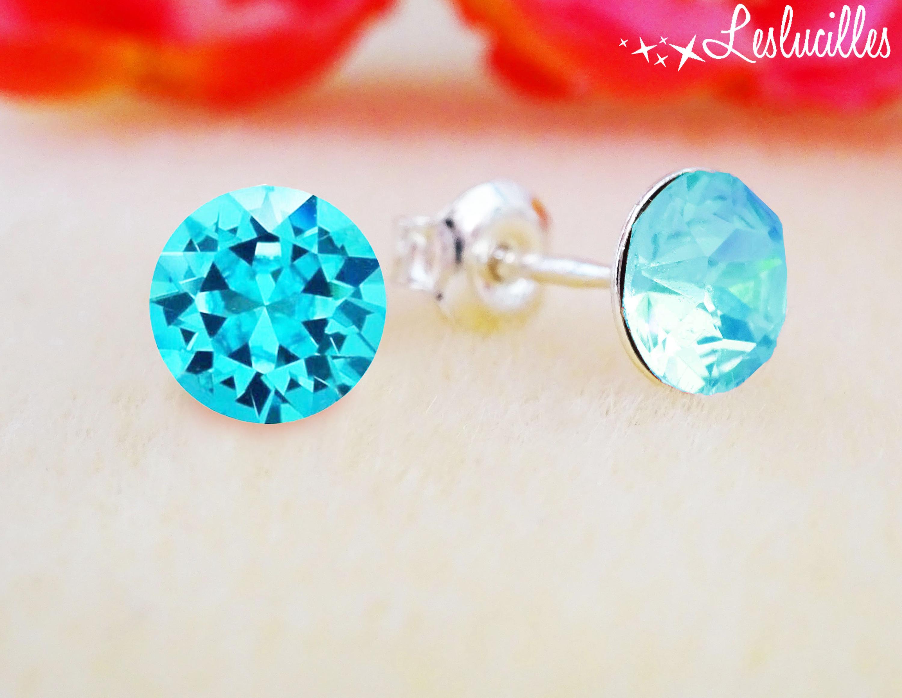 Boucles D'oreilles Puces Argent 925 Avec Perles Imitation - Laure Par Centmille