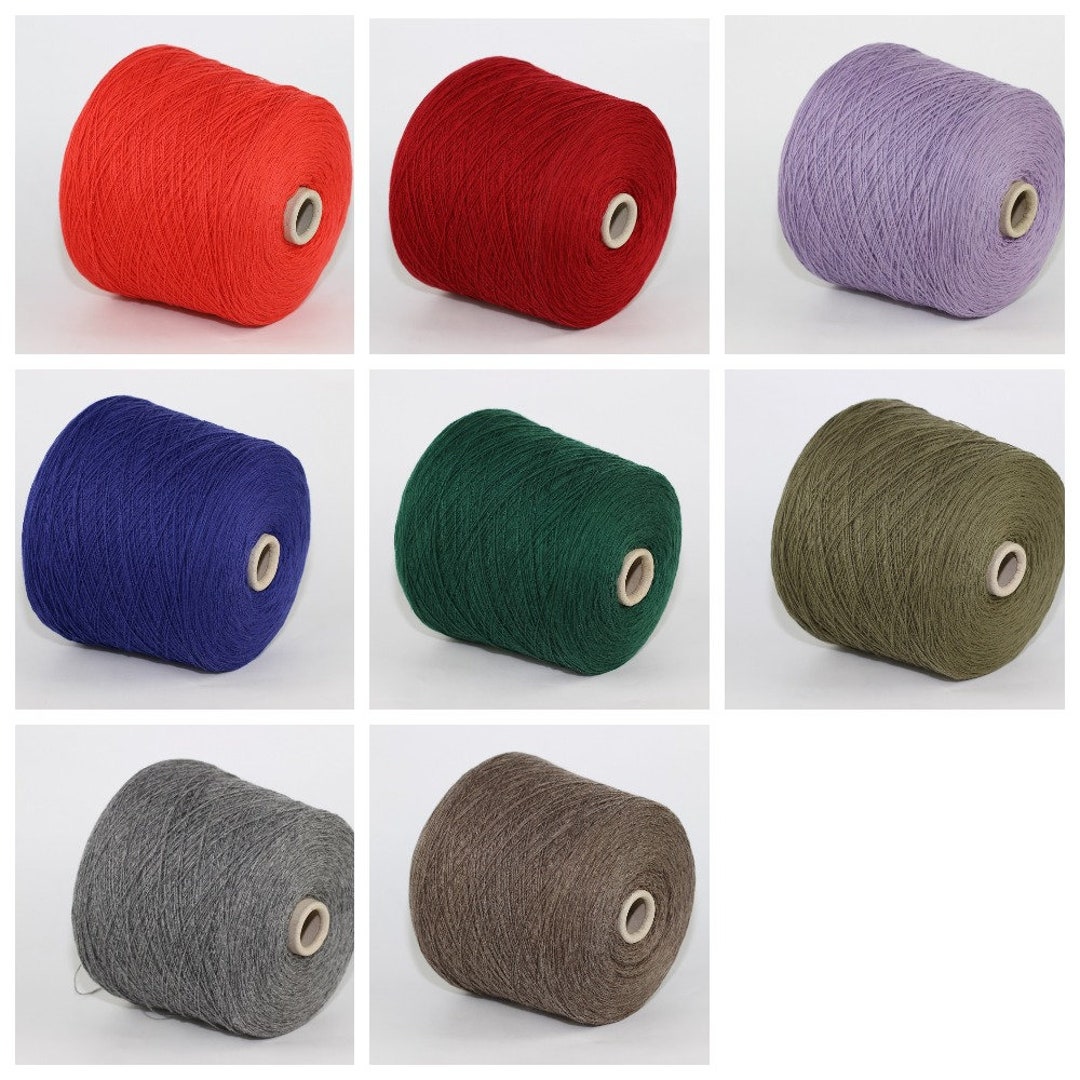 Yak / Merino Extrafine Yarn on Cone, Hand Knitting, Machine Knitting