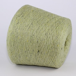 100% cashmere yarn on cone, New Tweed Coarsehair, Loro Piana, hand knitting, machine knitting, per 100 g