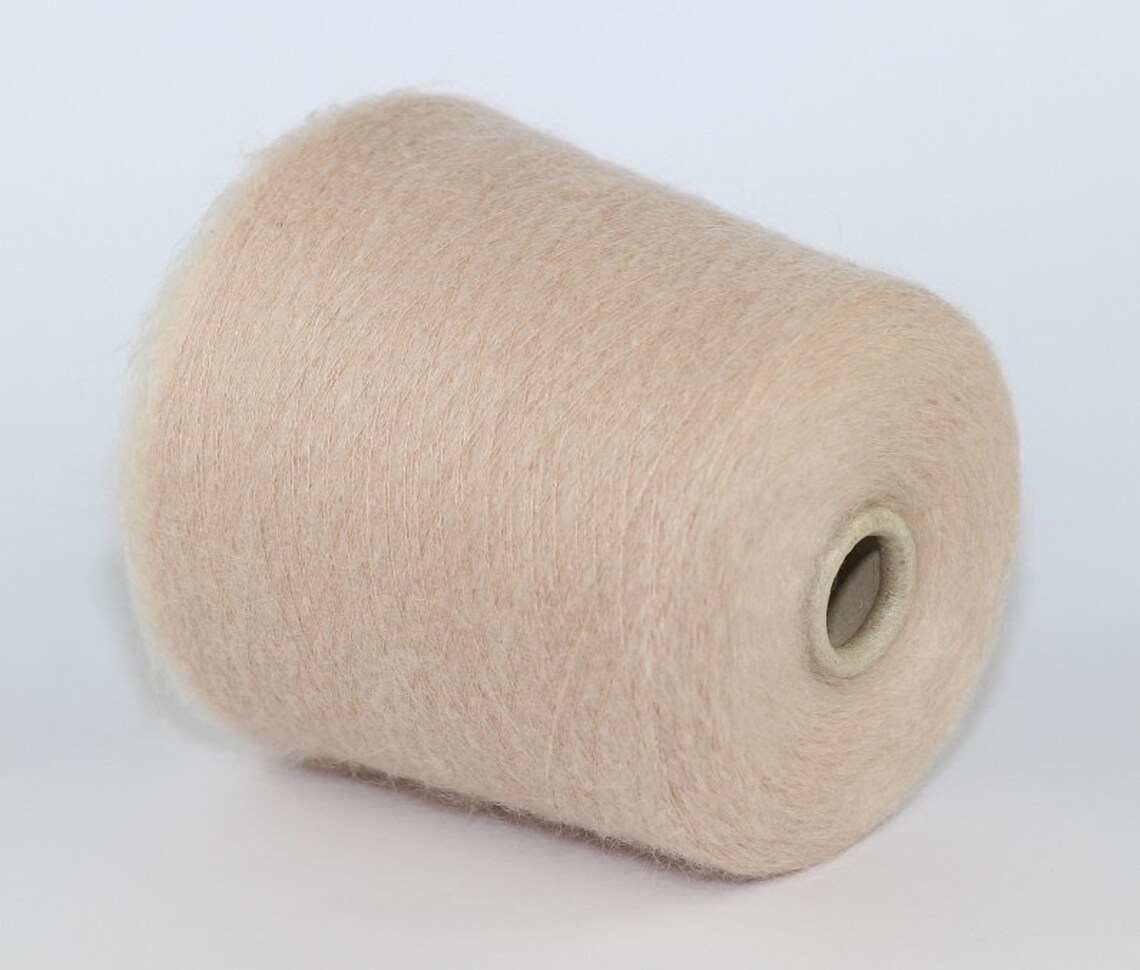 Kid mohair yarn on cone hand knitting machine knitting per Etsy