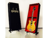 Malcolm Young (Ac Dc) Gretsch Battle Scarred 1963 Jet Firebird - Miniature Guitar Replica (UK Seller)
