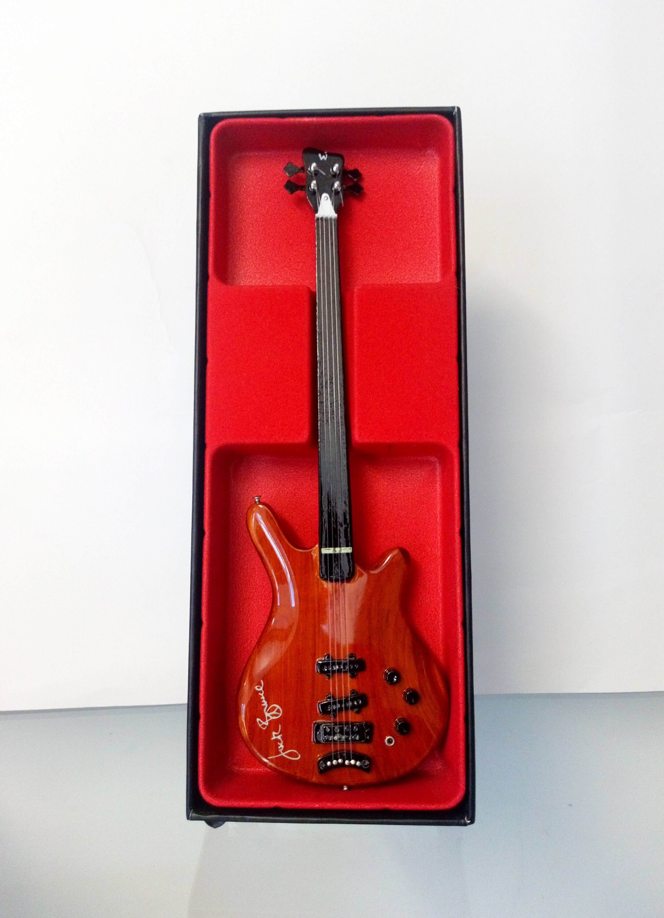 Jack Bruce Cream Signature Bass Miniature Guitar Replica Etsy