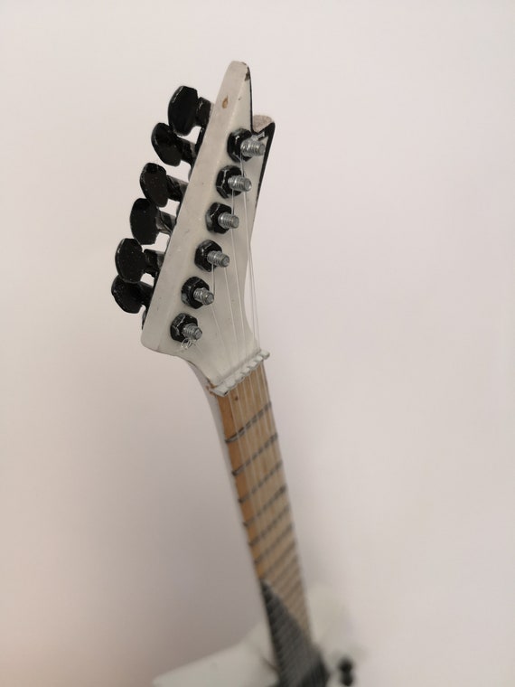 Ace Frehley Kiss Washburn Af 40 Gitarre Im Kleinformat Uk Verkaufer