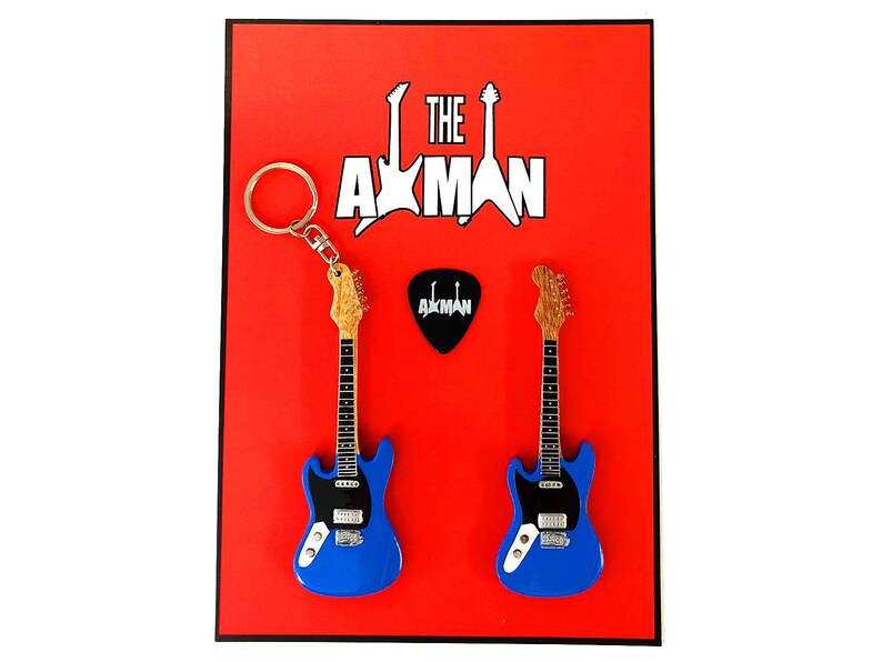 Guitare miniature Fender Mustang Kurt Cobain Nirvana