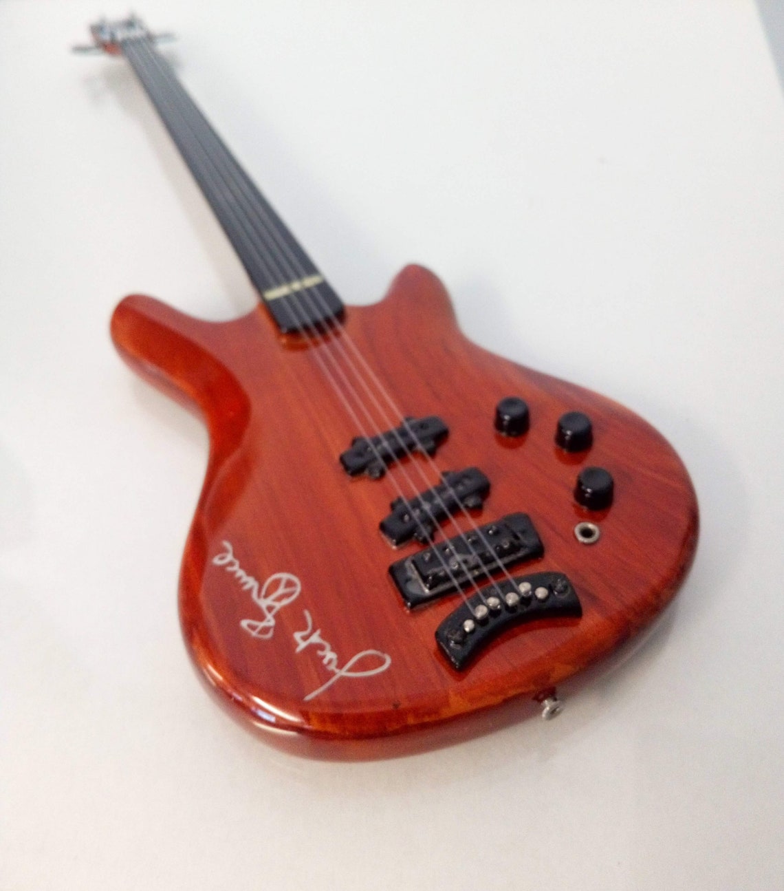 Jack Bruce Cream Signature Bass Miniature Guitar Replica Etsy
