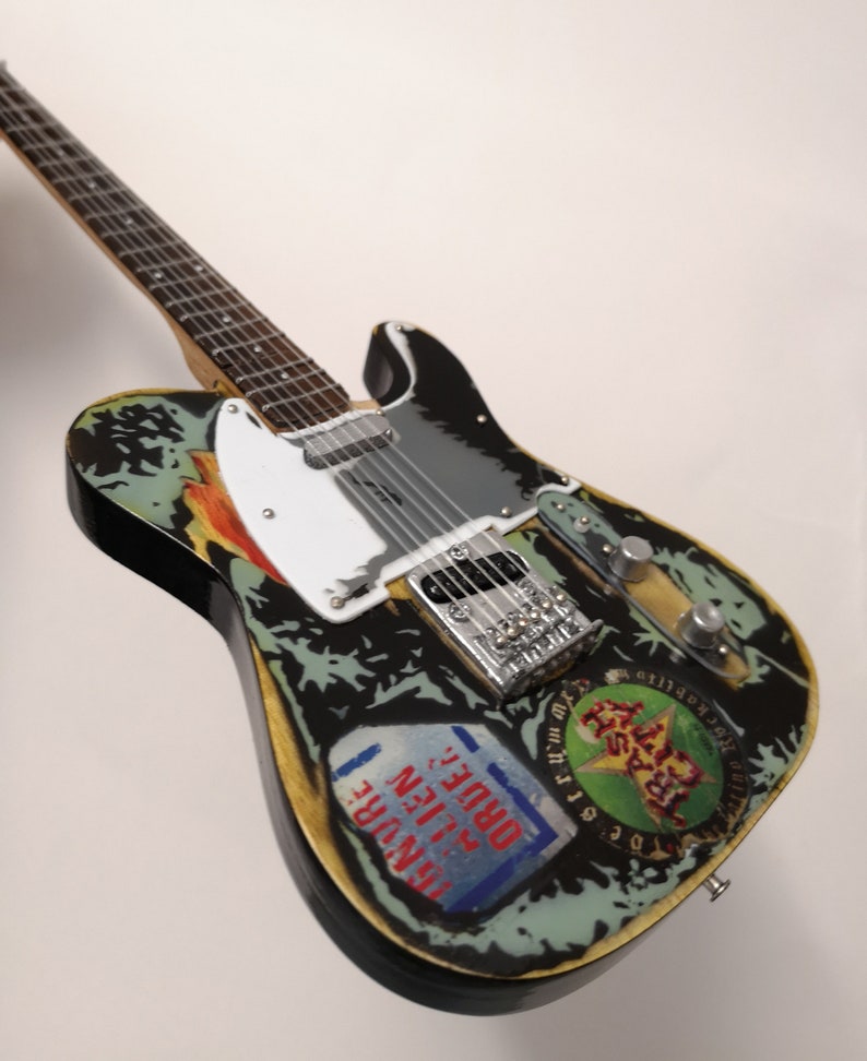 Joe Strummer The Clash 1966 Fender Telecaster Guitar Etsy