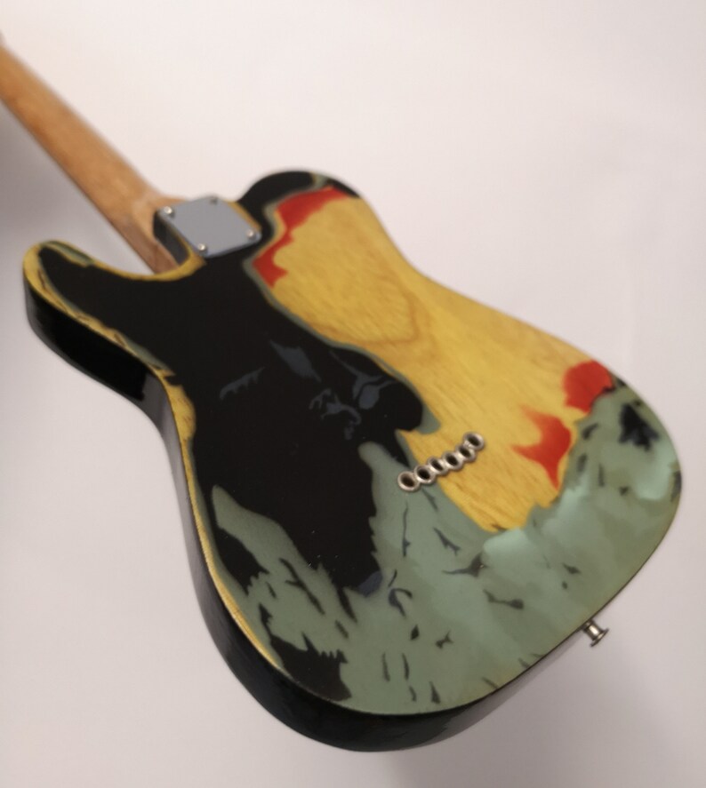 Joe Strummer The Clash 1966 Fender Telecaster Guitar Etsy