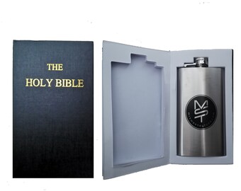 Hidden Bible 4 oz Flask BeWild 