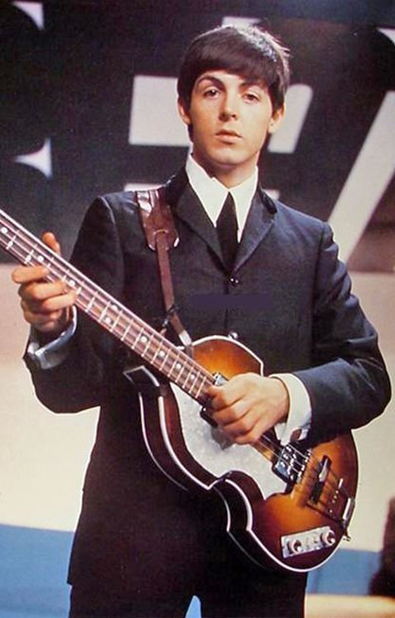 Paul McCartney The Beatles 1961 Hofner 500/1 Violin Bass Etsy