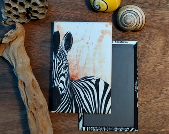 Rectangle illustrated Magnet Zebra