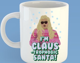 Gemma Collins - I'm Claustrophobic Santa! - Christmas Mug