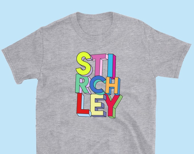 STIRCHLEY printed t-shirt/white/grey