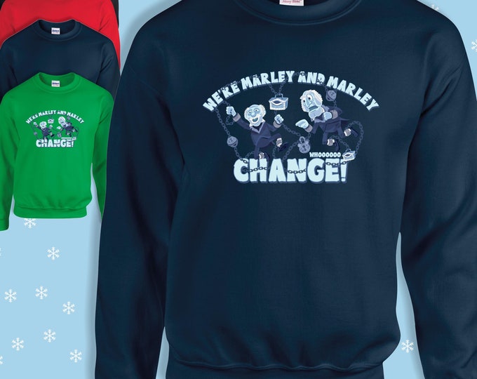 Were Marley and Marley Inspired By A Muppet's Christmas Carol, Christmas Jumper childrens, Adults