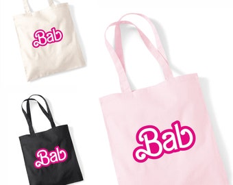 Barbie inspired Birmingham Bab Tote bag