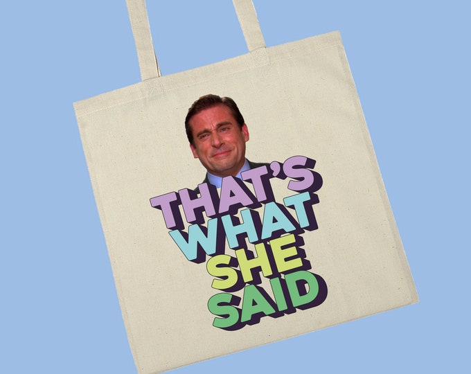 The US Office Michael Scott Funny Tote Bag