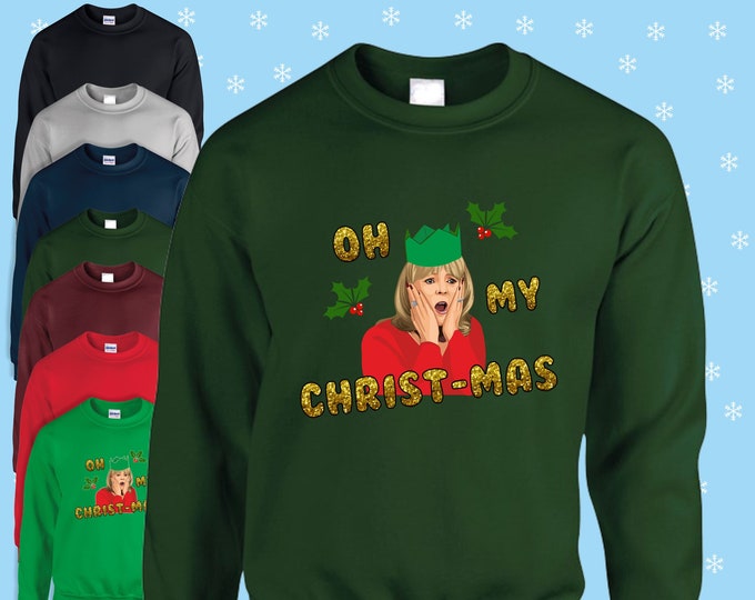 Gavin and Stacey inspired christmas Jumper pam - oh my Christ