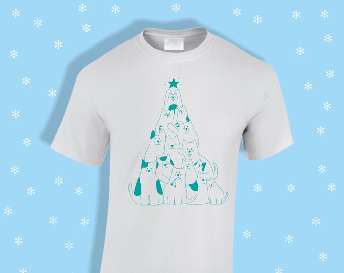 Merry Catmas, Christmas t-shirt,